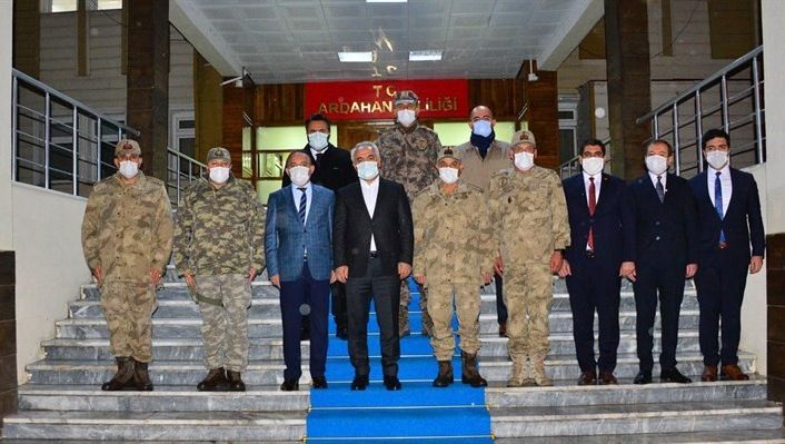 İçişleri Bakan Yardımcısı Mehmet Ersoy ve Jandarma Genel Komutanı Orgeneral Arif Çetin, Ardahan’da