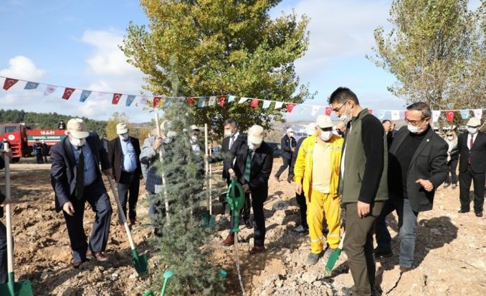 İnegöl’de 2 bin fidan toprakla buluştu