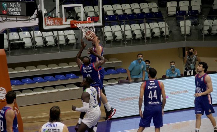 ING Basketbol Süper Ligi: Lokman Hekim Fethiye Belediye: 84 - Anadolu Efes: 90