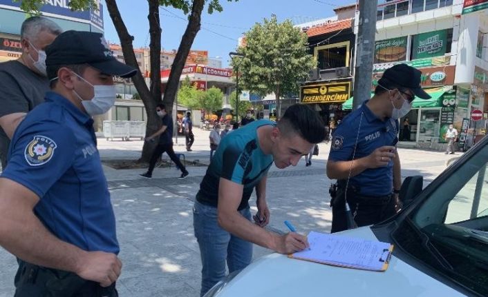 Isparta’da maske takmayan bin 235 kişiye 1 milyon 111 bin TL ceza uygulandı
