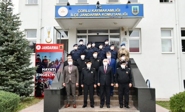 Jandarma Genel Komutanı Orgeneral Çetin Çorlu’da