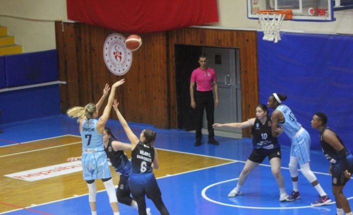 Kadınlar Basketbol Süper Ligi: Hatay Büyükşehir Belediyespor: 121- Samsun Canik Belediyesi: 70