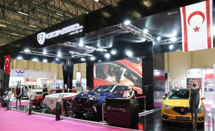 KKTC’nin yerli ve milli otomobili Günsel,  anavatanla buluştu
