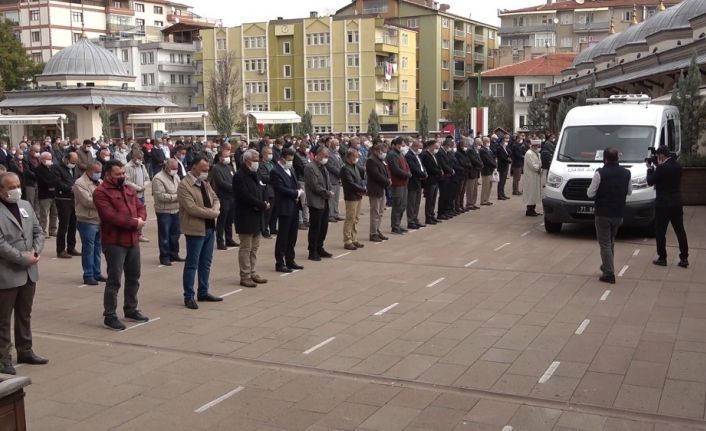 Korona virüsten hayatını kaybeden Milli Eğitim Müdürü Yardımcısı için tören düzenlendi