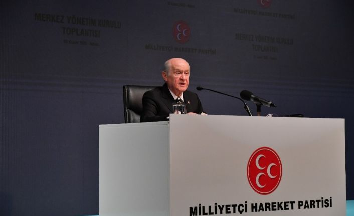 MHP Lideri Bahçeli: “CHP’nin adeta sütten çıkmış ak kaşık gibi davranıp kusur ve suçlu araması küstah bir siyaset kifayetsizliğidir”