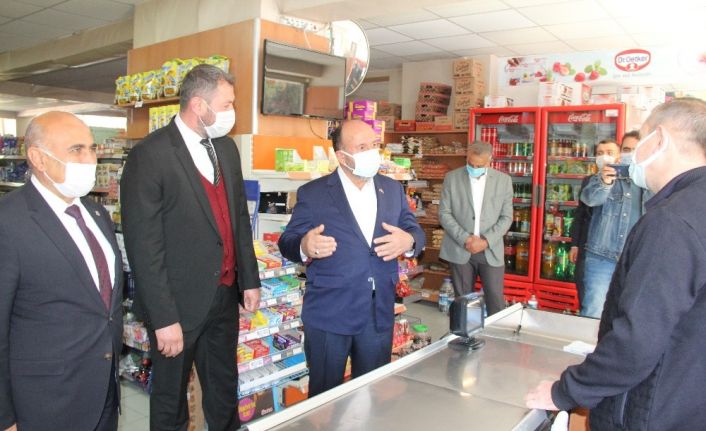 Milletvekili Kavuncu’dan esnaf ziyareti