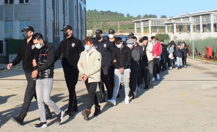 ’Oltalama’ yöntemi ile vatandaşları dolandıran 29 kişilik çete adliyeye sevk edildi