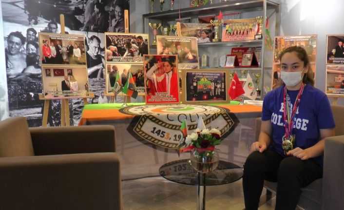(Özel haber) Avrupa Tekvando Şampiyonu Sude Yaren Uzunçavdar, üst üste 6. şampiyonluğunun ardından Türkiye’ye döndü
