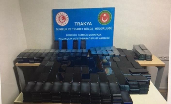 Piyasa değeri yaklaşık 3 milyon TL olan cep telefonu ele geçirildi