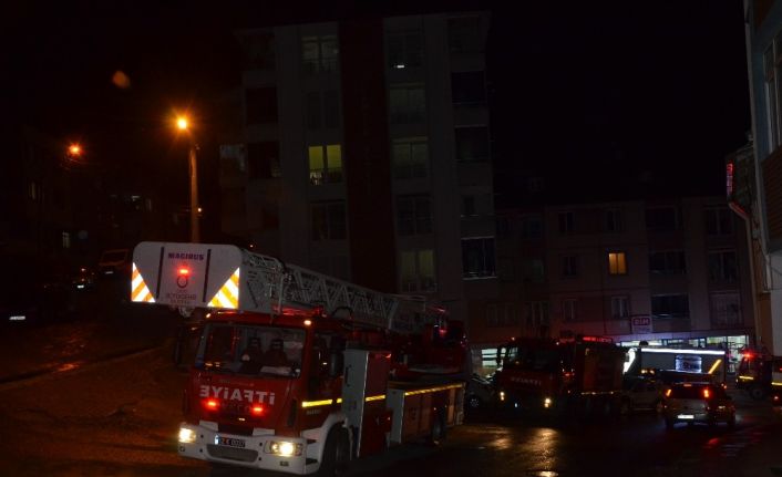 Prizde unutulan ütü yangına neden oldu