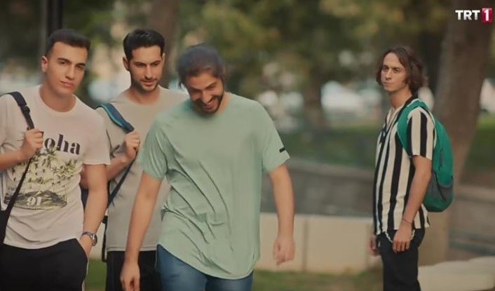 Robin Baz Çaça’nın futbol hayali dizi setinde gerçek oldu