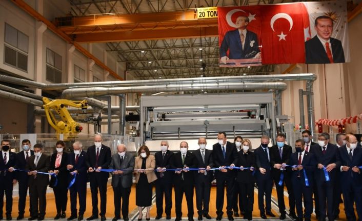 Sanayi ve Teknoloji Bakanı Varank Tekirdağ’da fabrika açılışına katıldı