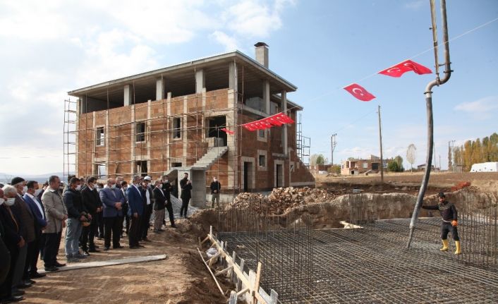 Şehit Eren Öztürk’ün vasiyeti olan caminin yanına Kur’an kursu yapılıyor