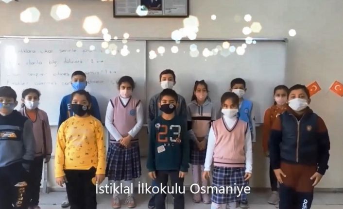 Sekiz ilin öğretmen ve öğrencileri bu kez öğretmenler için video hazırladı