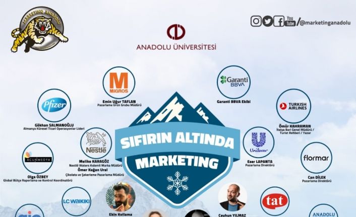 Sıfırın Altında Marketing’te iş ve medya dünyasının başarılı isimleri ve öğrenciler 15’inci kez buluşuyor