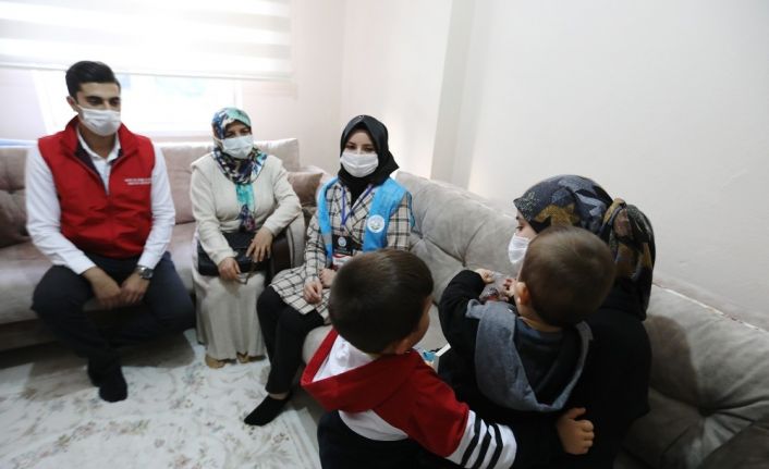 Talas’tan dezavantajlı ailelere çok yönlü destek