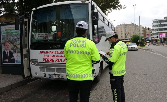 Toplu taşıma araçlarında korona denetimi