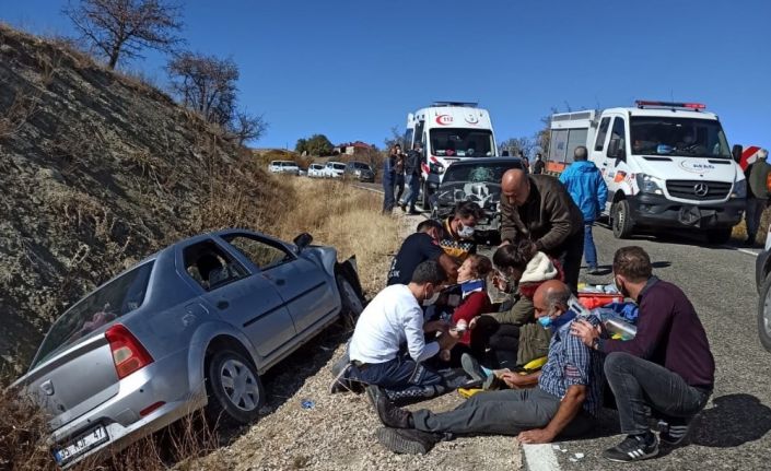 Tunceli’de trafik kazası: 6  yaralı