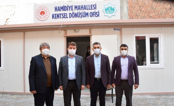 Türkiye’ye örnek olacak kentsel dönüşüm için Aksaray’da ilk adım atıldı