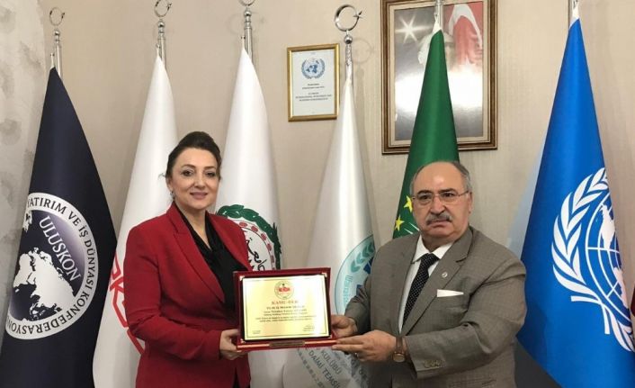 ULUSKON Genel Başkanı Atasoy’a büyük onur