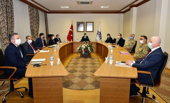 Üniversite güvenlik toplantısı yapıldı