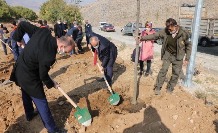 Yahyalı’da geleceğe nefes olmak fidan dikildi