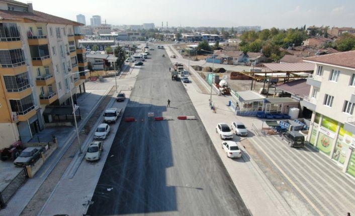 Yeni yol, adına yakışır şekilde modern bir görünüme kavuşuyor