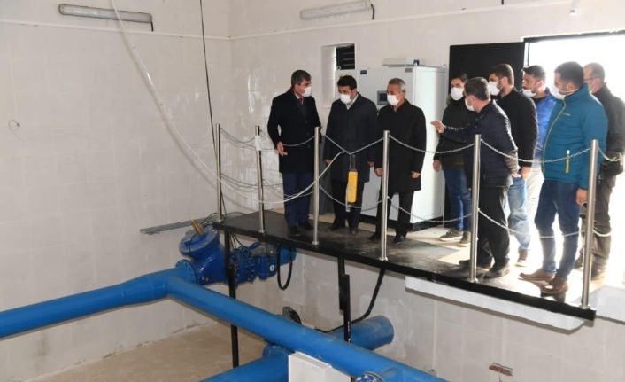 3 bin tonluk su deposunun yapımı tamamlandı