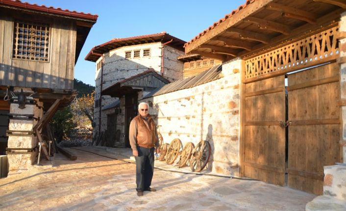 800 yıllık tarihiyle turistlerin ilgi odağı olan "düğmeli evler" restore edilerek turizme kazandırılıyor