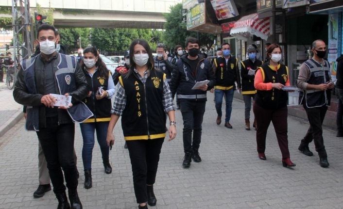 Adana polisi, Suriyeli kadınlara KADES’i anlattı