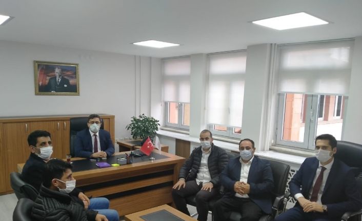 Ağrı Yurt Ay Der Başkanı Çirik’ten Vali Yardımcısı Ersöz’e ’hayırlı olsun’ ziyareti