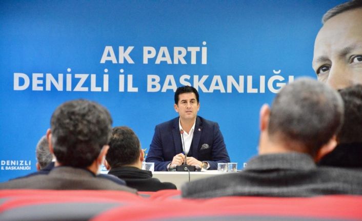 AK Parti Denizli İl Başkanlığı görevine getirilen Güngör, ilk toplantısını gerçekleştirdi