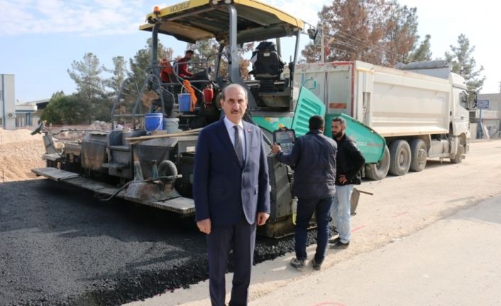 Akçakale’de yapımı biten yol ulaşıma açılıyor