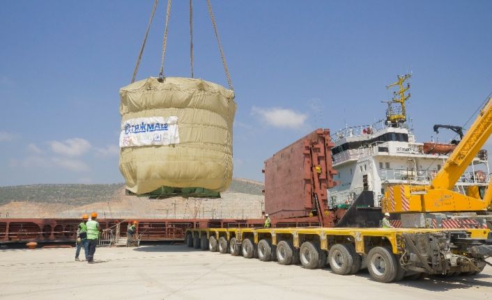 Akkuyu NGS’nin 2’nci ünitesinde yer alan kor tutucunun montajı yapıldı
