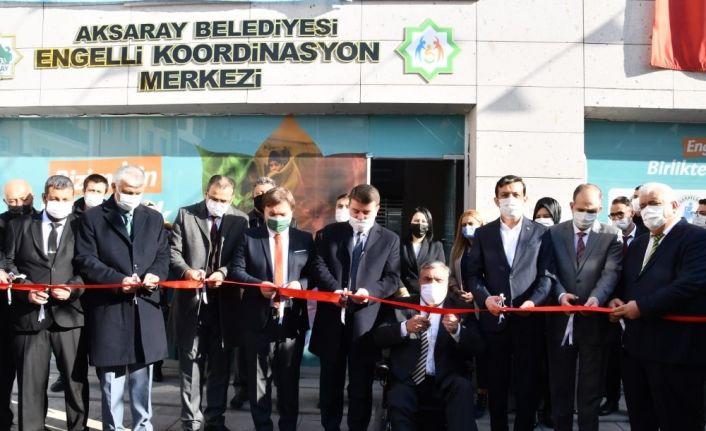 Aksaray’da 3 Aralık Dünya Engelliler Gününde engelli koordinasyon merkezi açıldı