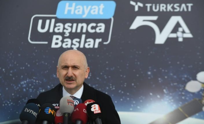 Bakan Karaismailoğlu: “Türksat 5A ve 5B uyduları için yer istasyonları kurulum çalışmalarında son aşamaya geldik”