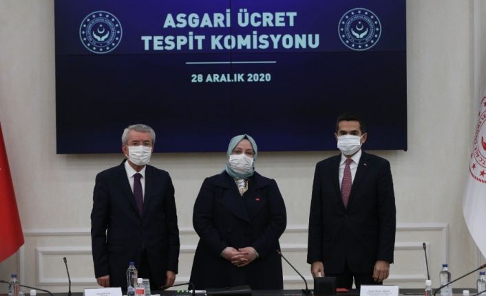 Bakan Selçuk: “Asgari ücret 2 bin 825 lira 90 kuruş olarak belirlenmiştir”