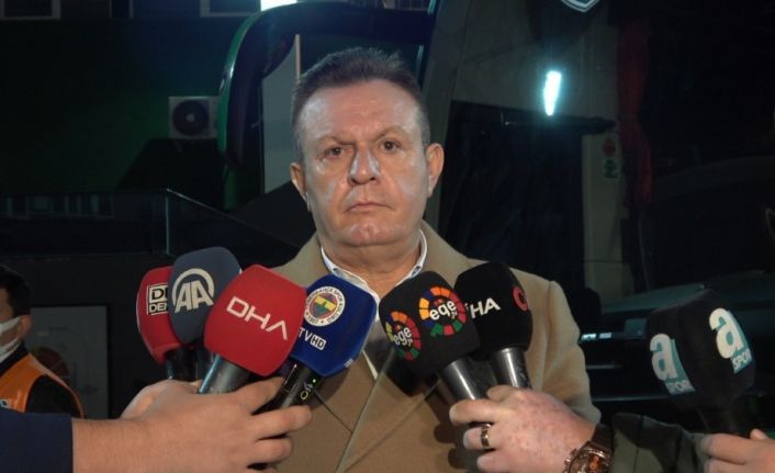 Başkan Ali Çetin: “İptal edilen penaltı bizim için çok net bir pozisyondu”