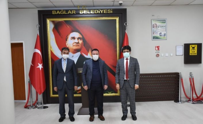 Başkan Beyoğlu, DÜ Rektörü Karakoç ve Genç Engelliler Platformunu kabul etti