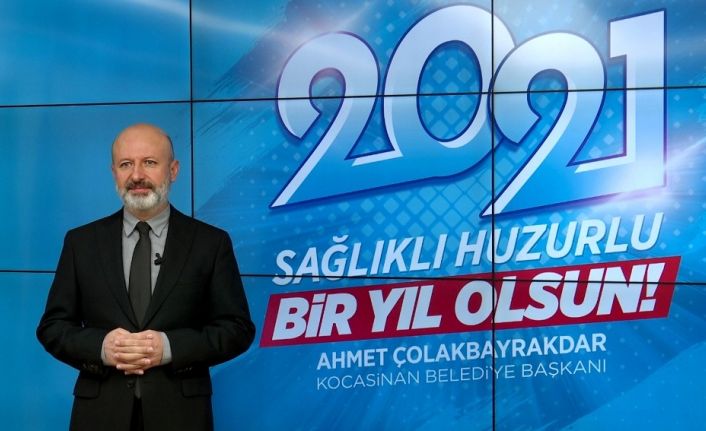 Başkan Çolakbayrakdar: “2020 yılında her zamankinden daha fazla çalıştık”
