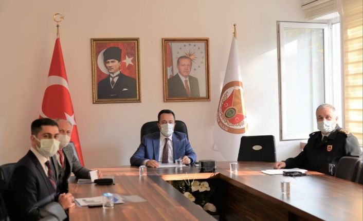 Bilecik’te korona virüs tedbirleri toplantısı yapıldı