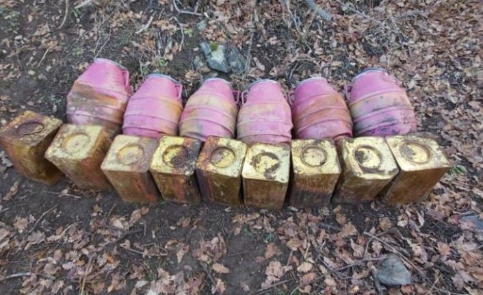 Bitlis’te 630 kilo amonyum nitrat ele geçirildi