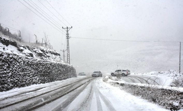 Bitlis’te kar yağışı