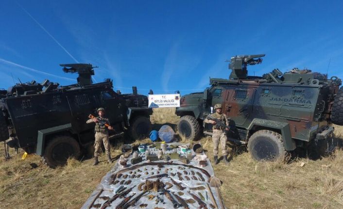 Bitlis’te PKK’nın kış üslenmesine büyük darbe