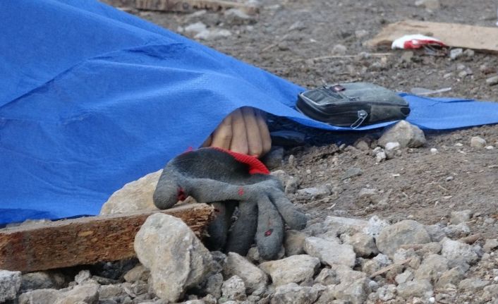 Çalıştığı inşaatın 9. katından düştü, geriye acı dolu bu fotoğraf kaldı