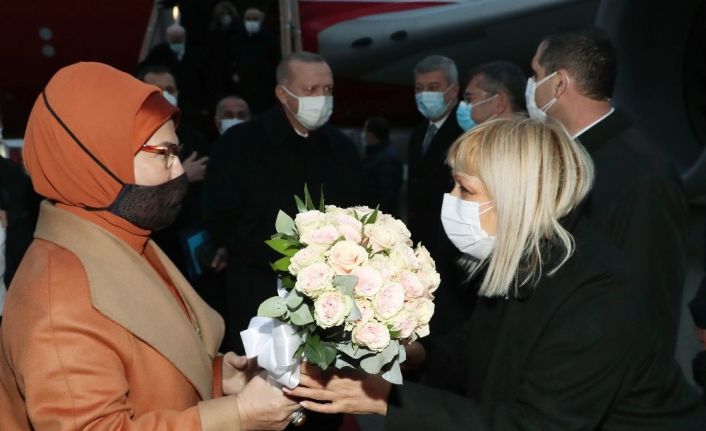 Cumhurbaşkanı Erdoğan Azerbaycan’a geldi