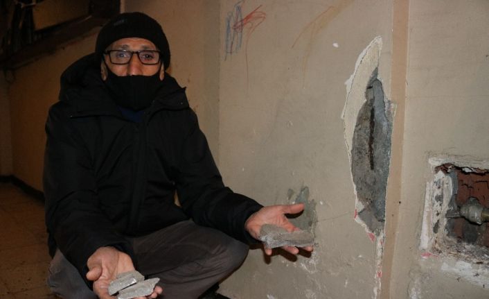Diyarbakır’da 8 katlı bir binanın sakinleri diken üstünde: Geceyi sokakta geçirdiler
