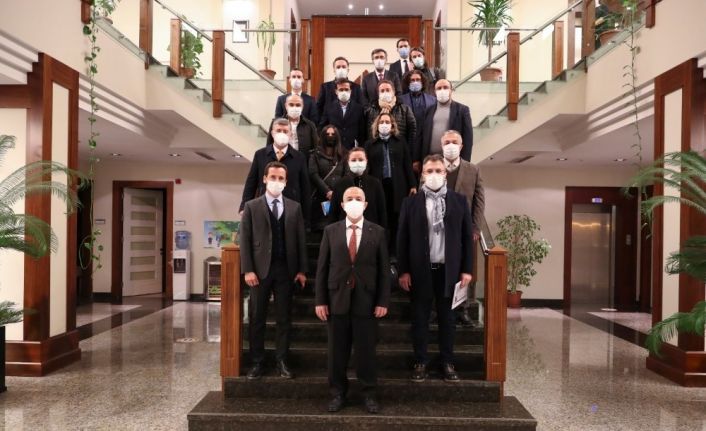 Düzbağ Projesi için Gaziantep’e gelen yazar ve medya mensupları HKÜ’yü ziyaret etti