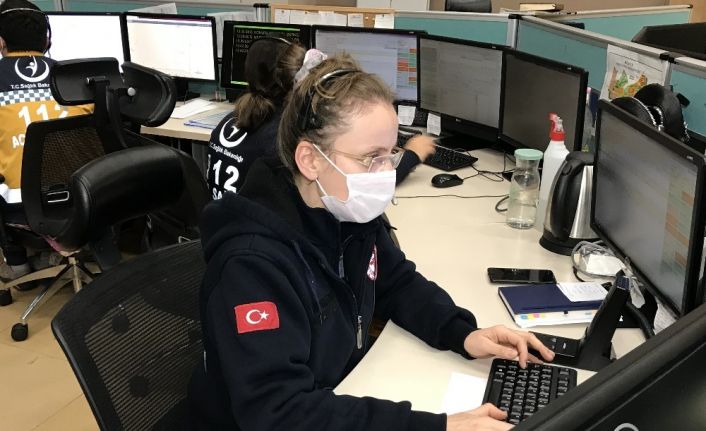 Düzce’de acil yardım hattına gelen asılsız ihbarlar görevlilere zor anlar yaşatıyor