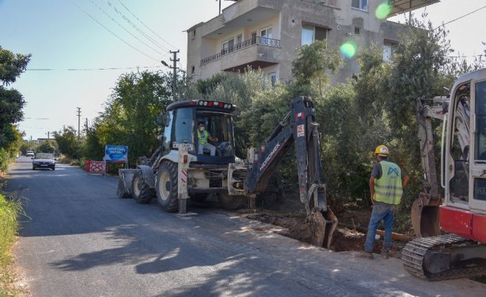 Elvanlı’daki içme suyu hattı çalışmalarında sona gelindi